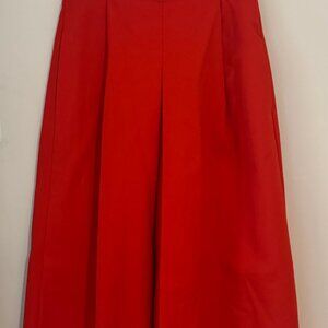 Tibi Red Culotte